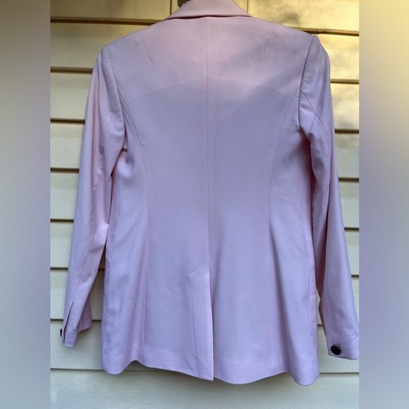 Rag & Bone pink single breasted blazer, - Picture 6 of 9